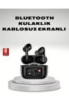 Aktif Gürültü Engelleme (Anc) Kablosuz Bluetooth Kulaklık – Dijital Ekranlı, Dokunmatik Ve Uzun Pil