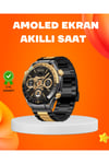 Amoled Akıllı Saat IP67 Su Geçirmez 3 Bileklikli Sağlık Takipli