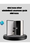 Anahtarlı Gizli Kitap Kasa – Metal İç Yapı, Kamuflajlı Sözlük Tasarım