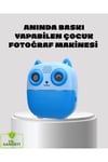 Anında Baskı Özellikli Çocuk Kamerası 48MP 1080P Çift Lens 32GB Destekli