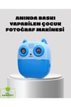 Anında Baskı Özellikli Çocuk Kamerası 48MP 1080P Çift Lens 32GB Destekli
