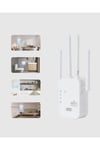 Antenli WiFi Repeater 300m2 Kapsama Alanı WPA3 Güvenlikli