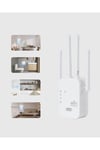 Antenli WiFi Repeater 300m2 Kapsama Alanı WPA3 Güvenlikli