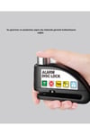 Anti Hırsızlık 110 dB Alarm Disk Fren Kilidi Suya Dayanıklı Çelik Güvenlik Kilidi