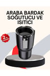 Araba Bardaklığı Isıtma Soğutma Ayarlı Çakmak Girişli Akıllı Model