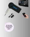 Araç İçi Bluetooth AUX Müzik ve Telefon Görüşmesi Adaptörü