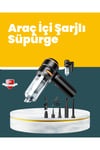 Araç İçi Derinlemesine Temizlik İçin Kompakt ve Ergonomik El Süpürgesi