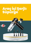 Araç İçi Derinlemesine Temizlik İçin Kompakt ve Ergonomik El Süpürgesi