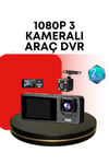 Araç Kamerası 3’lü Sistem | Full HD, Sesli Kayıt ve Park Gözetimi