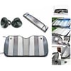Araç Ön Cam Katlanabilir Güneşlik Isı Yansıma Önleyici Dacia Duster Honda Civic Ford Focus Sk