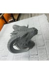 Asılabilir / Masaüstü Ejderha Modeli 3D Dekoratif Heykel 22x17 cm