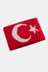 Ay Yıldız Beyaz Havlu Bileklik