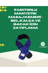 Ayarlanabilir Hız ve Titreşim Modlarına Sahip Manyetik Masaj ve Kemeri