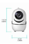 Baby Kamera Kablosuz 720P Beyaz 360 Derece Wifi Kamera Full HD 1080p