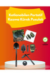 Bahçe ve Doğa Kullanımı için Metal Saplı Çok İşlevli Kürek – Anti-Kayma Tasarım