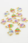 Balık Tek Kulp Mineli Bileklik ve Kolye Ucu Aparatı 1 Adet