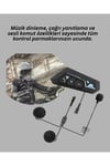 Bluetooth 5.0 EDR Kask Kulaklık Yüksek Ses Kalitesi ve Gürültü Önleme