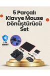 Bluetooth 5.3 Mobil Oyun Klavye Mouse Seti | FPS ve Battle Royale İçin