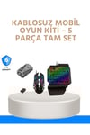 Bluetooth 5.3 Mobil Oyun Kiti – PUBG ve CODM İçin 5 Parça Set