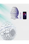 Bluetooth Hoparlör Özellikli 7 Renkli Gece Aydınlatması