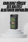 Bluetooth Hoparlör Yüksek Ses Kaliteli Büyük Boy Çift Çıkışlı Ses Bombası