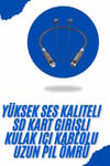 Bluetooth Kulaklık 120 Saat Kullanım Süresi Boyun Askılı Bluetooth Kablosuz Kulaklık