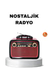Bluetooth’lu LED Işıklı Nostaljik Müzik Kutusu – Ahşap Dokulu, Vintage Tasarım ve Yüksek