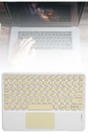 Bluetooth Touchpad Klavye 10.9 inch Kablosuz Wifi Q Klavye Slim