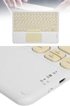 Bluetooth Touchpad Klavye 10.9 inch Kablosuz Wifi Q Klavye Slim