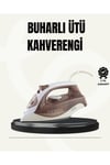 Buharlı Ütü 2200W Seramik Taban 300 ml Kahverengi Dikey Ütüleme