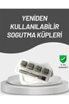 Çevre Dostu Metal Buz Küpü ve Kullanışlı Klips Seti