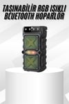 Çift Çıkışlı Güçlü Bataryalı Kablosuz Yüksek Ses Kaliteli Bluetooth Hoparlör