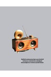 Çift Hoparlörlü Bluetooth Gramofon Speaker – FM Radyo, USB, SD Kart ve AUX Girişli