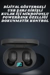Çift Kulaklık Kampanyası Dokunmatik Kontrol Kulak İçi Yüksek Ses Kaliteli Mikrofonlu