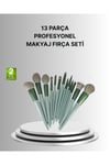 Cilt Dostu Profesyonel Makyaj Fırça Seti Pudra ve Fondöten İçin Uygun