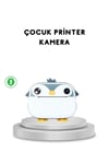 Çocuk Fotoğraf Makinesi Termal Baskılı Anında Çıktı HD Video Kayıtlı