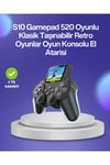 Çocuklar Ve Yetişkinler İçin Uygun 500 Oyunlu Taşınabilir Mini Retro El Konsolu,