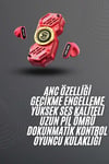 Çocuklara Özel Stres Çarklı Kablosuz Bluetooth Kulaklık ANC Özellikli