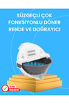 Çok Fonksiyonlu Dilimleyici ve Süzgeçli Mutfak Aparatı