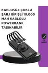 Çoklu Cihaz Uyumu ile Kablolu ve Kablosuz Şarj – Pratik Powerbank