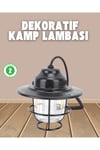 Dekoratif ve Fonksiyonel Taşınabilir Kamp Gece Lambası