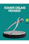 Deri Delme Pensesi 6 Uçlu Ayarlanabilir Kemer Delme Aleti Profesyonel Kullanım