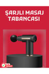 Derin Doku Masaj Tabancası 4 Başlık 6 Kademeli Sessiz Güç Şarjlı Kas Gevşetici