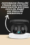 Dijital Göstergeli Kulaklık ve 7 Kordonlu Akıllı Saat Android ve İOS Uyumlu Uyku Takibi Sesli G