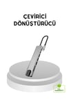 Dönüştürücü Hub – Kompakt, Dayanıklı ve Yüksek Hızlı Bağlantı