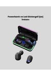 E10 Kablosuz Bluetooth Kulaklık – 3D Ses, Powerbank Şarj Kutusu