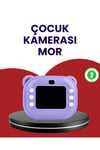 Eğlenceli Şipşak Çocuk Kamerası - Oyun Müzik ve 18 Efektli Anında Baskı