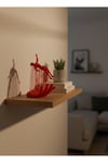 El Formlu İnsan Figürü Kırmızı Modern Dekoratif Biblo Soyut Tasarım 12x18 cm