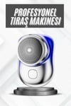 Elektrikli Mini Tıraş Makinesi,Taşınabilir USB Şarjlı Kablosuz Tıraş Makinesi