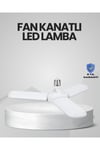 Enerji Tasarruflu LED Ampül 60 Watt 4 Kollu Beyaz Işık